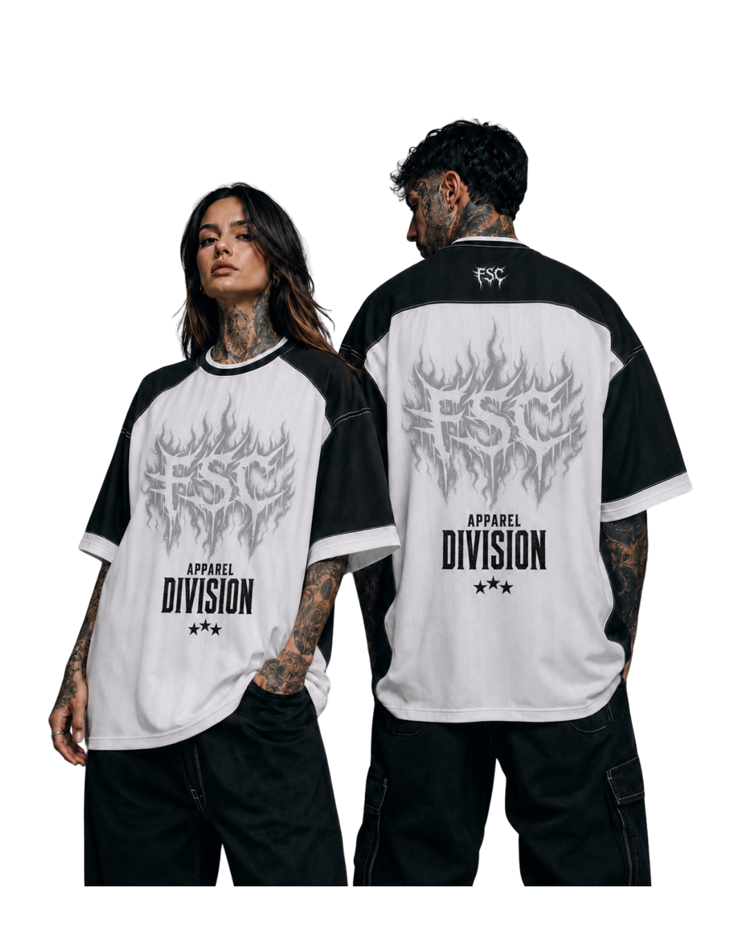 Shadow Flame Striped Jersey by FSC