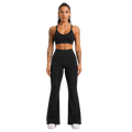 High Rise Flare Leggings by FSC