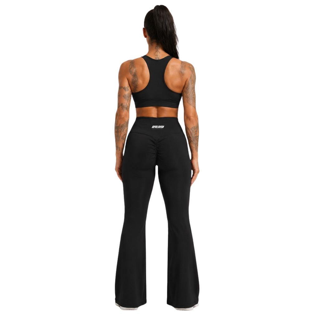 High Rise Flare Leggings by FSC