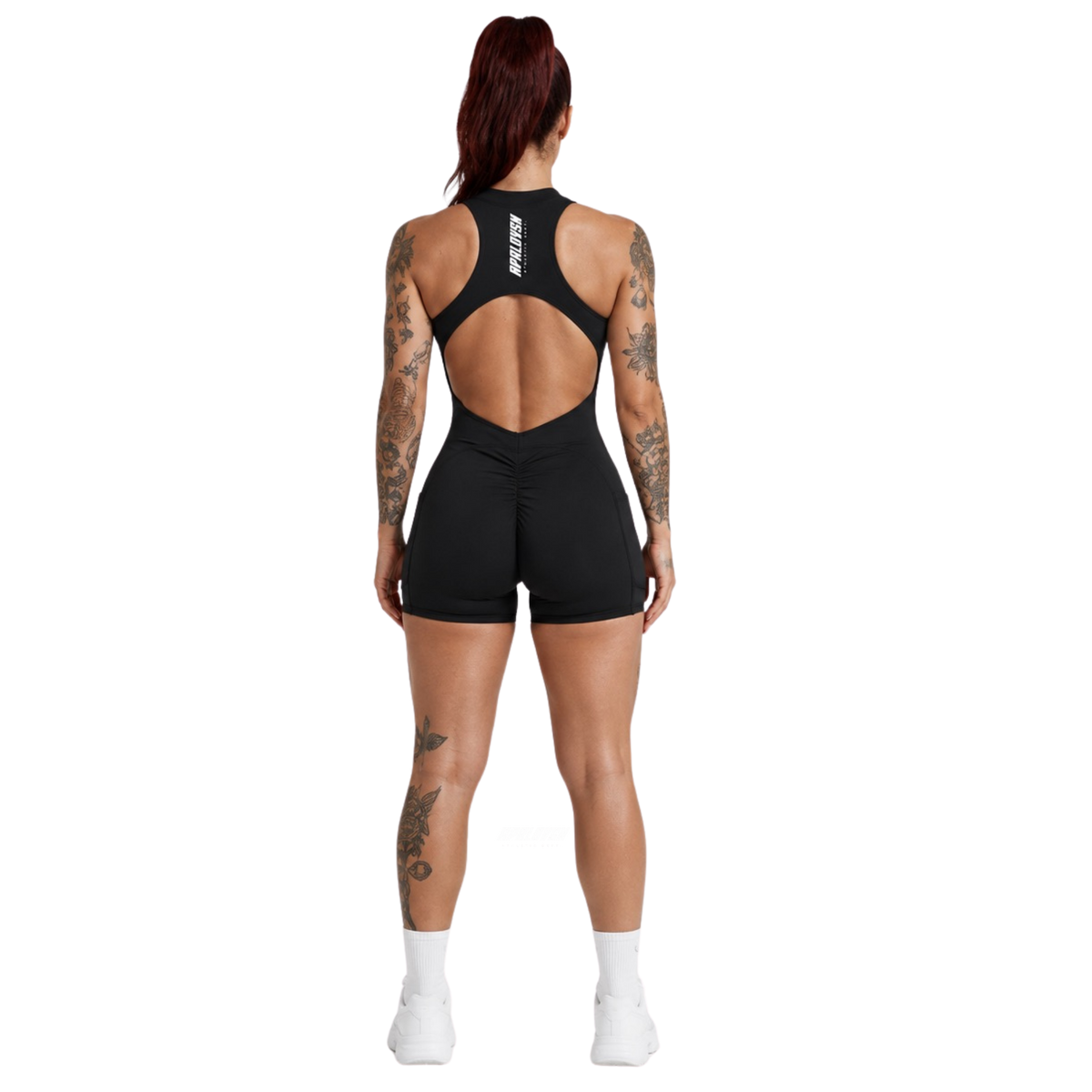 Quarter-Zip Yoga Romper by FSC