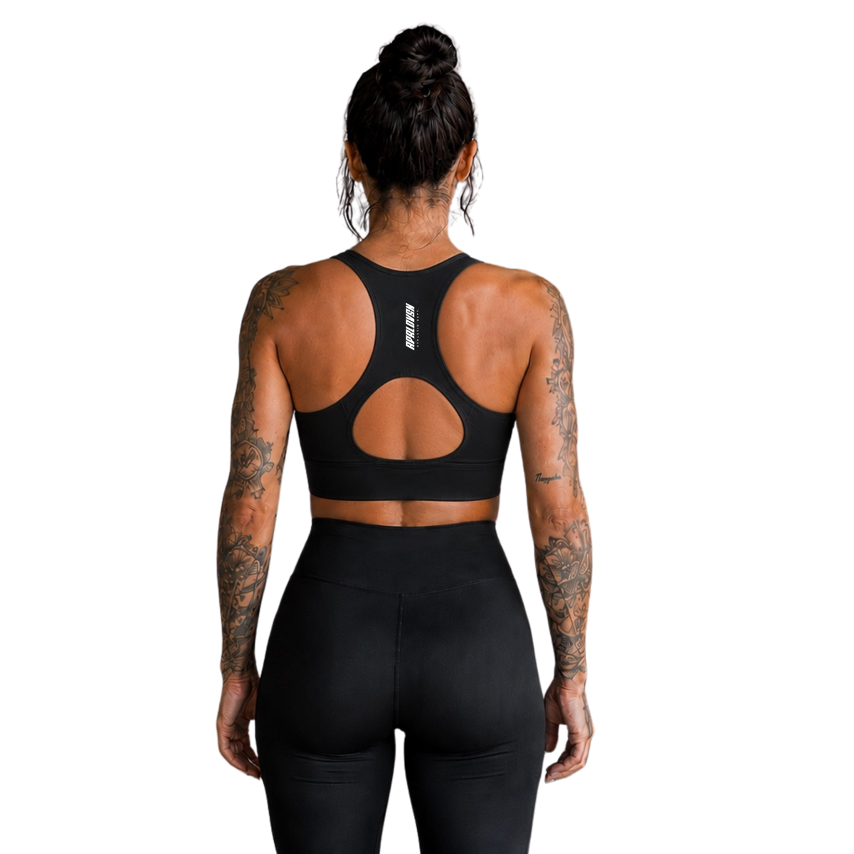 Luxe Zip Sports Bra