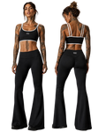 High Rise Flare Leggings by FSC