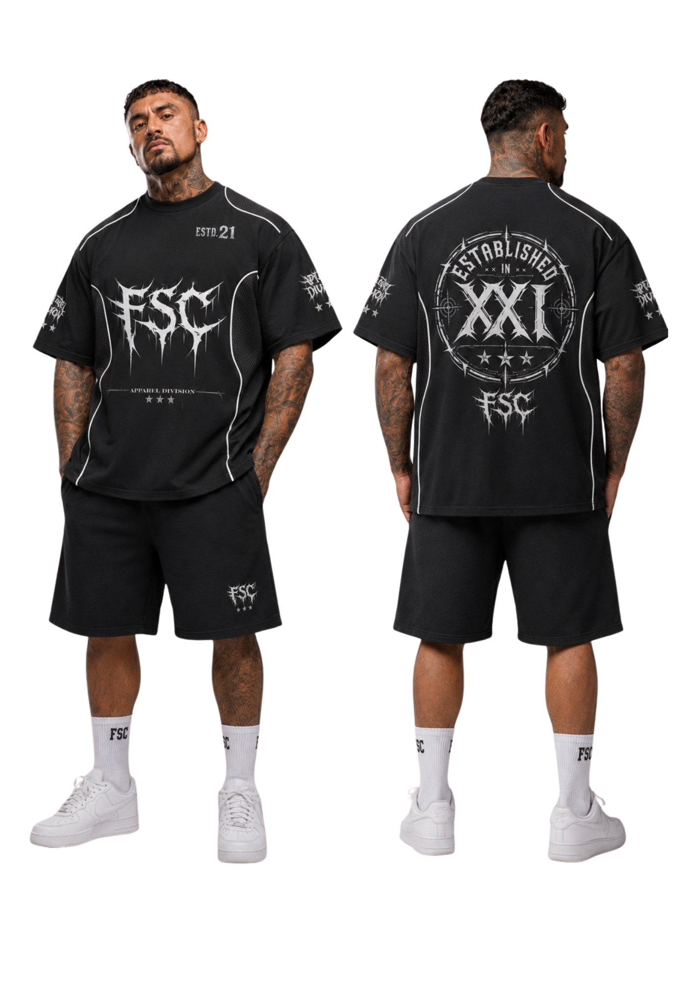 FSC Contrast Panel Tee